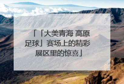 「大美青海 高原足球」赛场上的精彩 展区里的惊喜