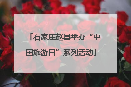 石家庄赵县举办“中国旅游日”系列活动