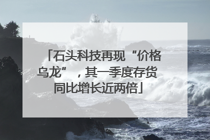 石头科技再现“价格乌龙”，其一季度存货同比增长近两倍