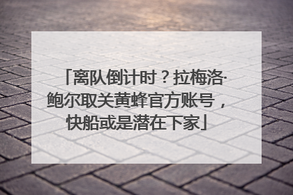 离队倒计时？拉梅洛·鲍尔取关黄蜂官方账号，快船或是潜在下家
