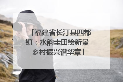 福建省长汀县四都镇：水韵圭田绘新景 乡村振兴谱华章