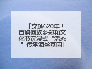 穿越620年！百崎回族乡郑和文化节沉浸式“活态”传承海丝基因