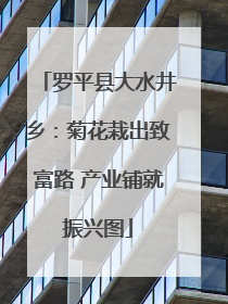 罗平县大水井乡：菊花栽出致富路 产业铺就振兴图