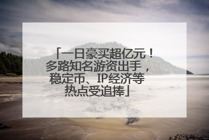 一日豪买超亿元！多路知名游资出手，稳定币、IP经济等热点受追捧