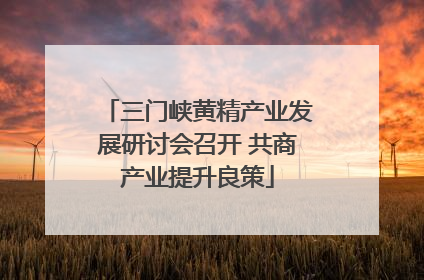 三门峡黄精产业发展研讨会召开 共商产业提升良策