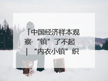 中国经济样本观察·“镇”了不起｜“内衣小镇”织出500亿元“里子产业”