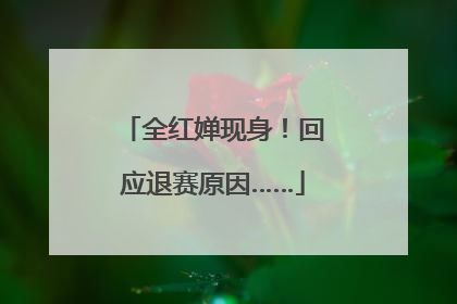 全红婵现身！回应退赛原因……