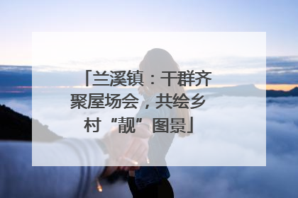 兰溪镇：干群齐聚屋场会，共绘乡村“靓”图景