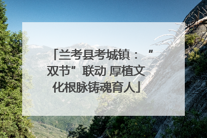 兰考县考城镇：“双节”联动 厚植文化根脉铸魂育人