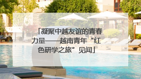 凝聚中越友谊的青春力量——越南青年“红色研学之旅”见闻
