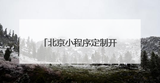 北京小程序定制开发公司哪家不错？2025 优质小程序开发公司之选