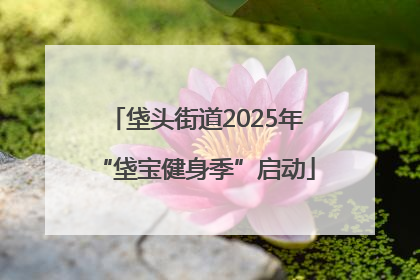 垡头街道2025年“垡宝健身季”启动