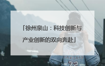 徐州泉山：科技创新与产业创新的双向奔赴