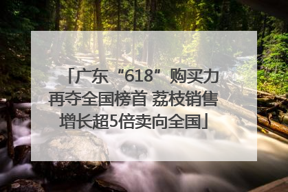 广东“618”购买力再夺全国榜首 荔枝销售增长超5倍卖向全国
