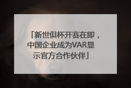 新世俱杯开赛在即，中国企业成为VAR显示官方合作伙伴