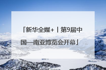 新华全媒+丨第9届中国—南亚博览会开幕