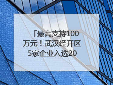 最高支持100万元！武汉经开区5家企业入选2025年度武汉市重点研发计划拟立项项目名单