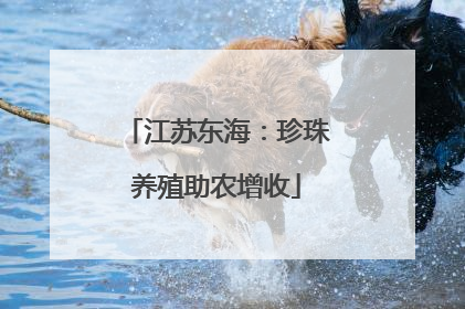 江苏东海：珍珠养殖助农增收