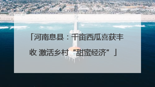 河南息县：千亩西瓜喜获丰收 激活乡村“甜蜜经济”