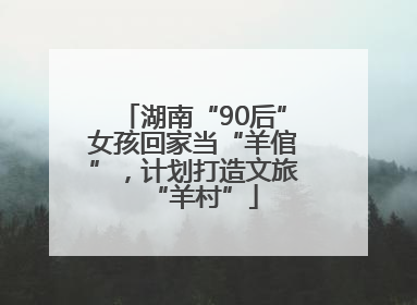 湖南“90后”女孩回家当“羊倌”，计划打造文旅“羊村”