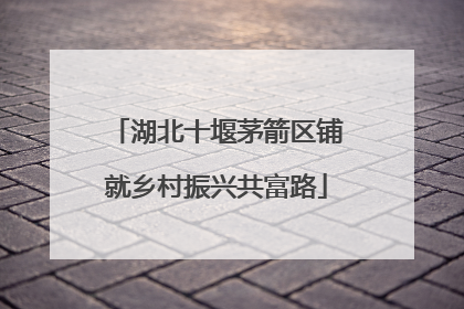 湖北十堰茅箭区铺就乡村振兴共富路