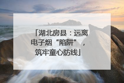 湖北房县：远离电子烟“陷阱”，筑牢童心防线