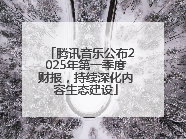 腾讯音乐公布2025年第一季度财报，持续深化内容生态建设