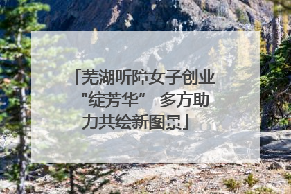 芜湖听障女子创业“绽芳华” 多方助力共绘新图景