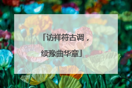 访祥符古调，续豫曲华章