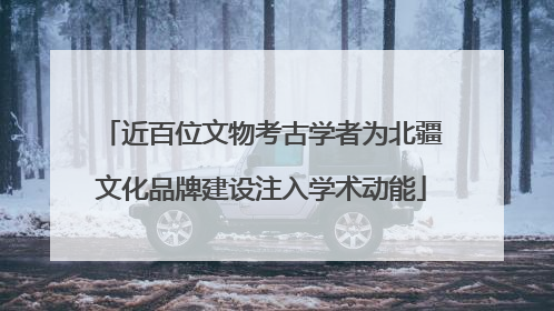 近百位文物考古学者为北疆文化品牌建设注入学术动能
