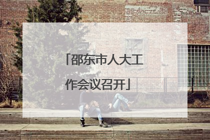 邵东市人大工作会议召开